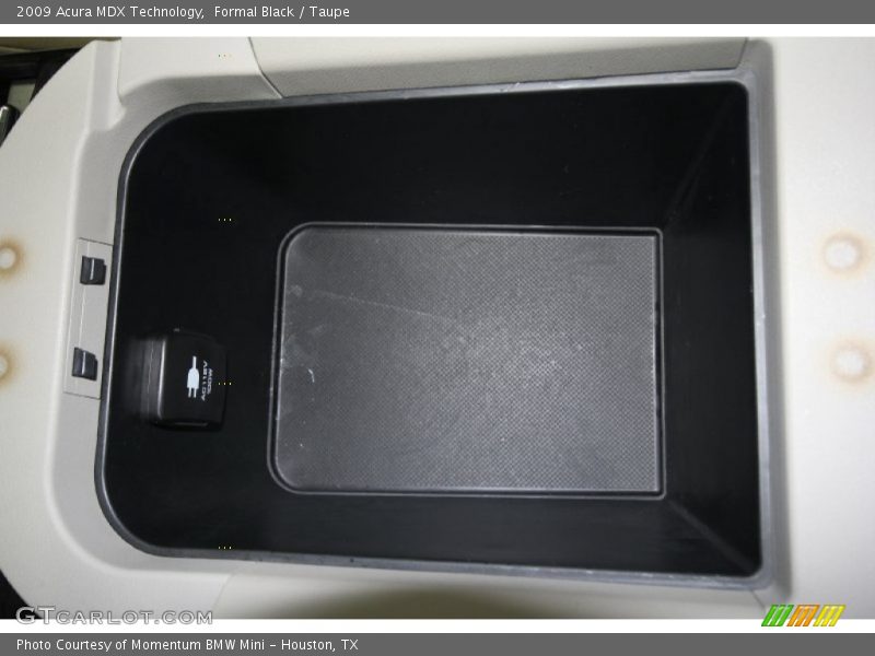 Formal Black / Taupe 2009 Acura MDX Technology