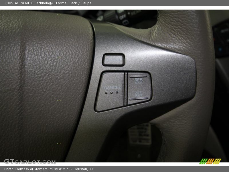 Formal Black / Taupe 2009 Acura MDX Technology