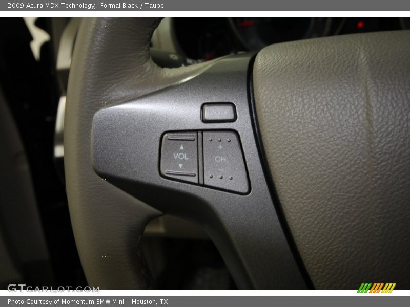 Formal Black / Taupe 2009 Acura MDX Technology