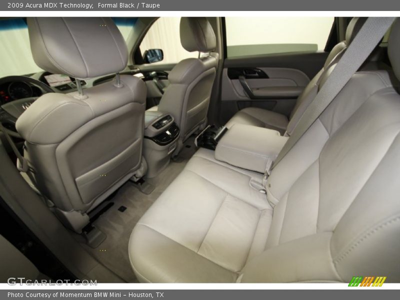 Formal Black / Taupe 2009 Acura MDX Technology