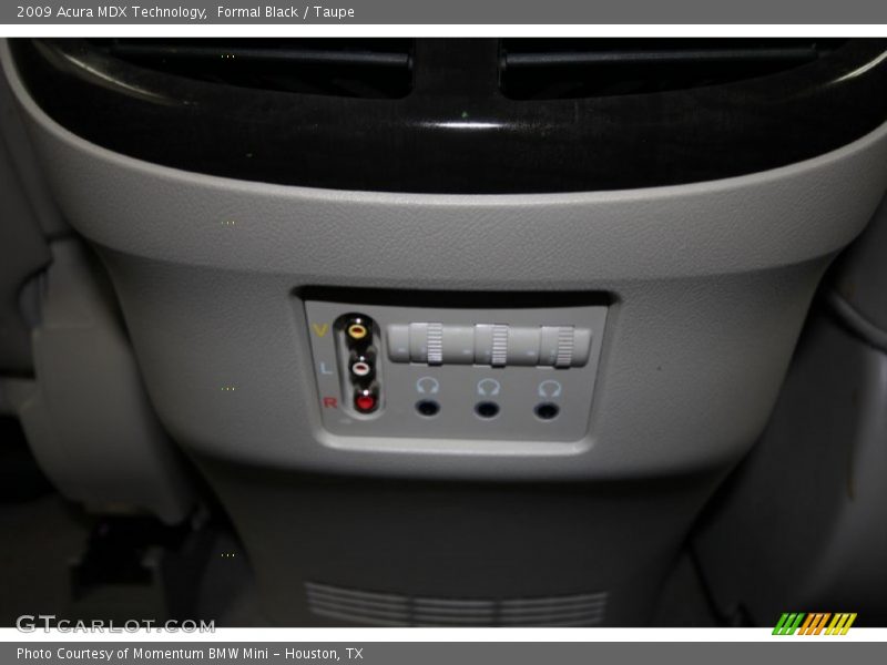 Formal Black / Taupe 2009 Acura MDX Technology