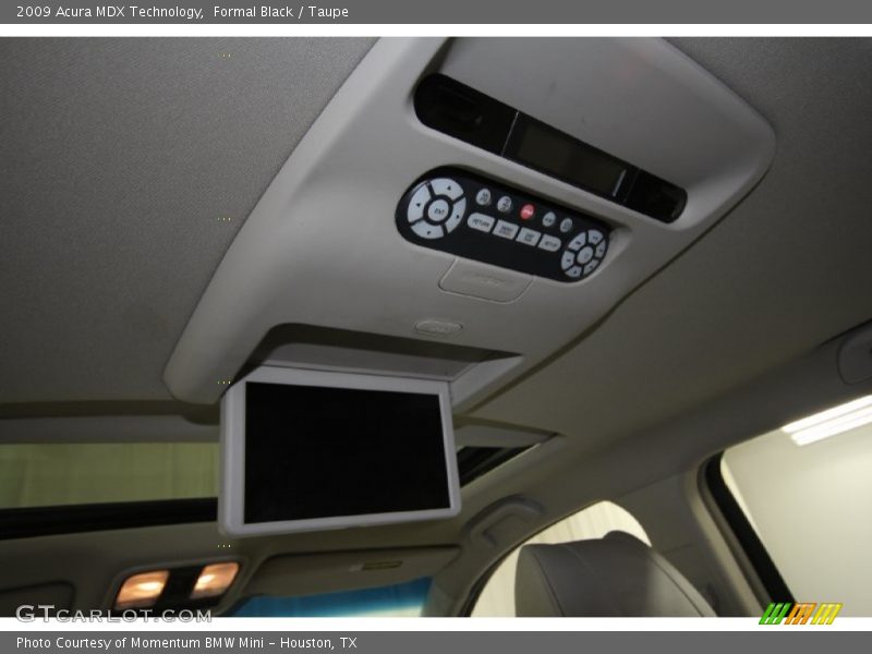 Formal Black / Taupe 2009 Acura MDX Technology