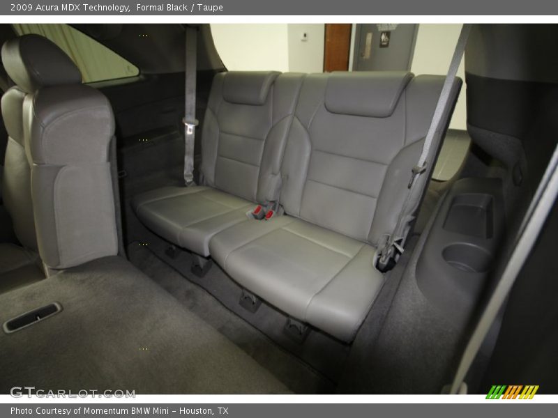 Formal Black / Taupe 2009 Acura MDX Technology