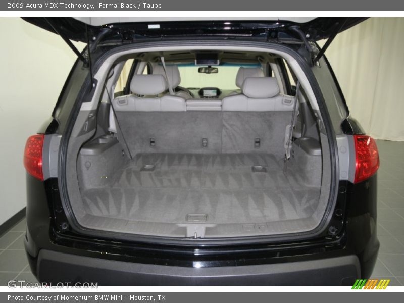 Formal Black / Taupe 2009 Acura MDX Technology