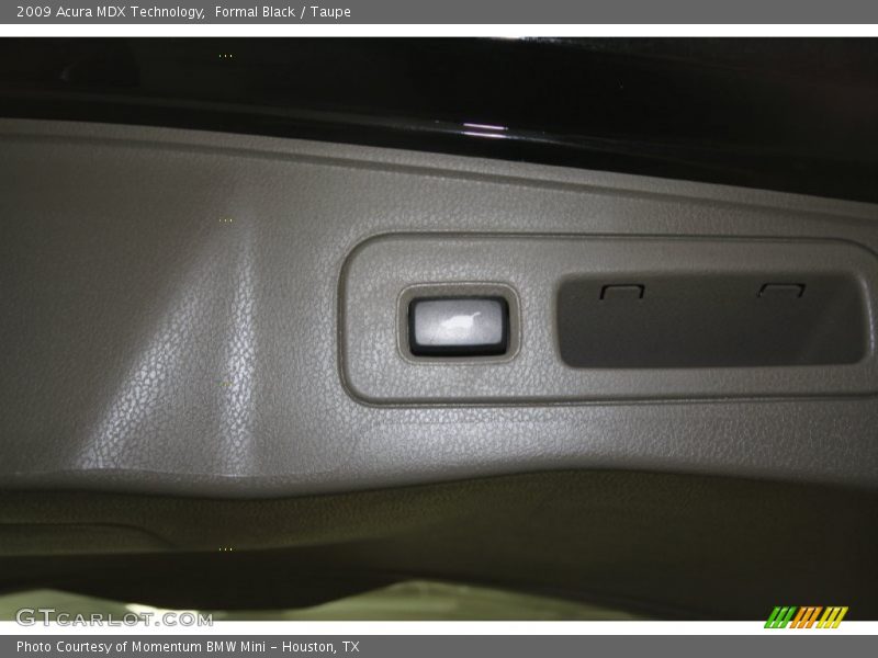 Formal Black / Taupe 2009 Acura MDX Technology