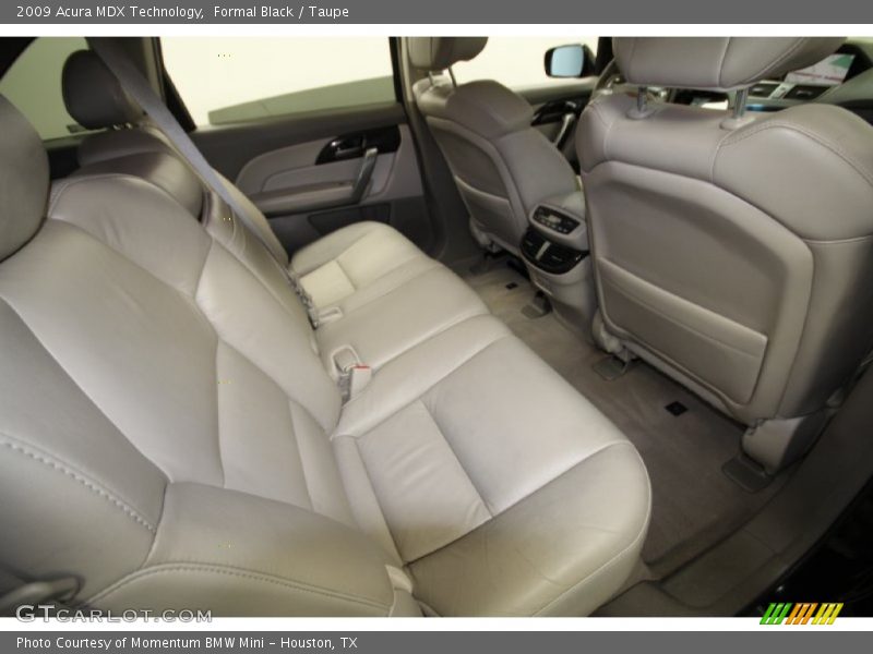 Formal Black / Taupe 2009 Acura MDX Technology