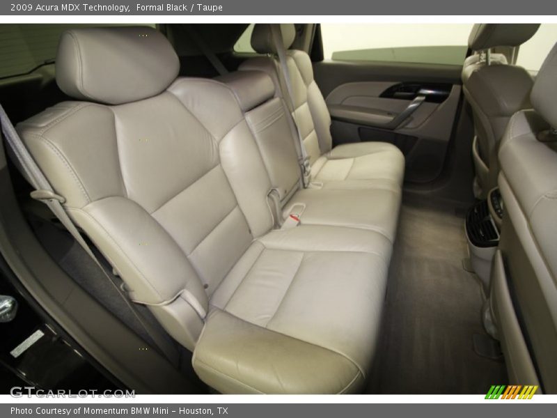 Formal Black / Taupe 2009 Acura MDX Technology