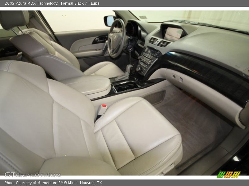 Formal Black / Taupe 2009 Acura MDX Technology