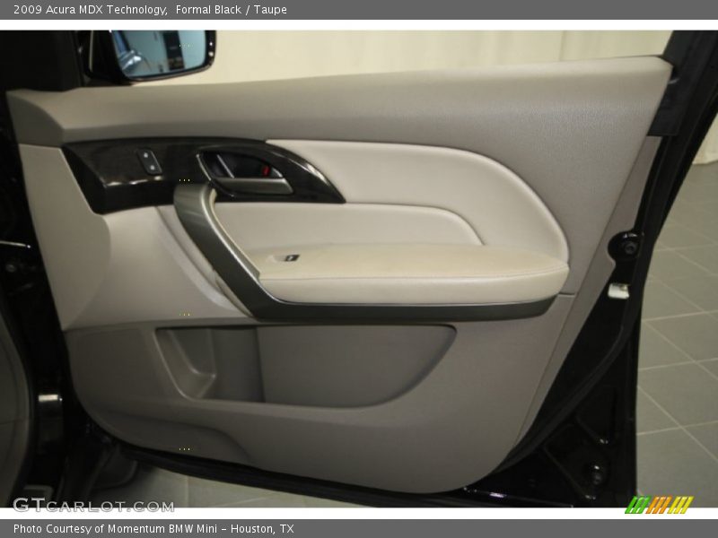 Formal Black / Taupe 2009 Acura MDX Technology