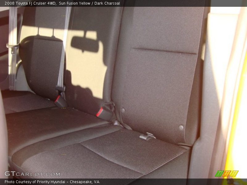 Sun Fusion Yellow / Dark Charcoal 2008 Toyota FJ Cruiser 4WD
