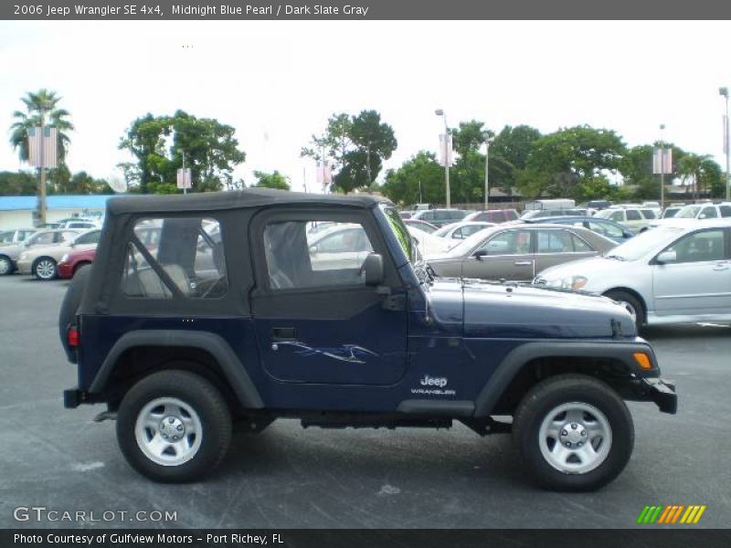 Midnight Blue Pearl / Dark Slate Gray 2006 Jeep Wrangler SE 4x4