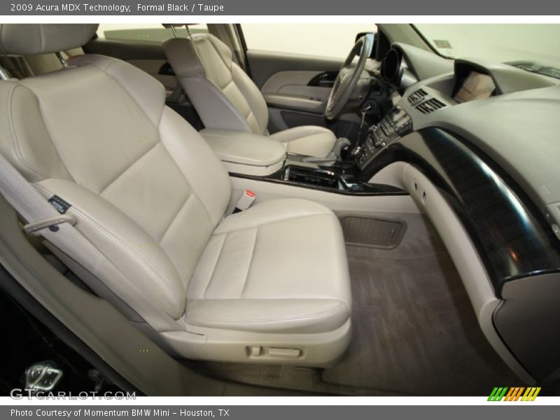 Formal Black / Taupe 2009 Acura MDX Technology