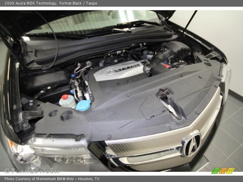 Formal Black / Taupe 2009 Acura MDX Technology
