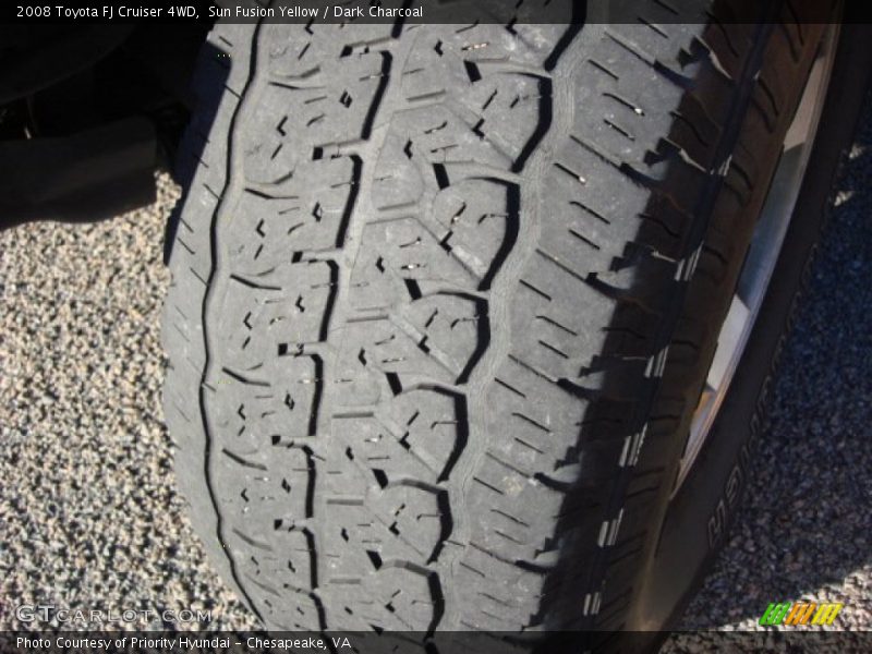 Sun Fusion Yellow / Dark Charcoal 2008 Toyota FJ Cruiser 4WD
