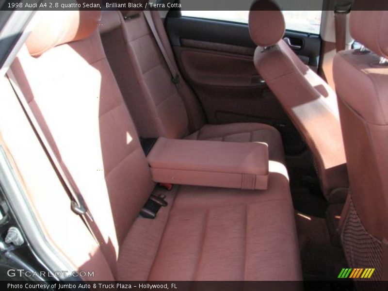  1998 A4 2.8 quattro Sedan Terra Cotta Interior