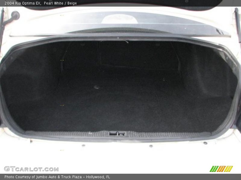 Pearl White / Beige 2004 Kia Optima EX