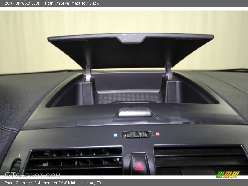 Titanium Silver Metallic / Black 2007 BMW X3 3.0si