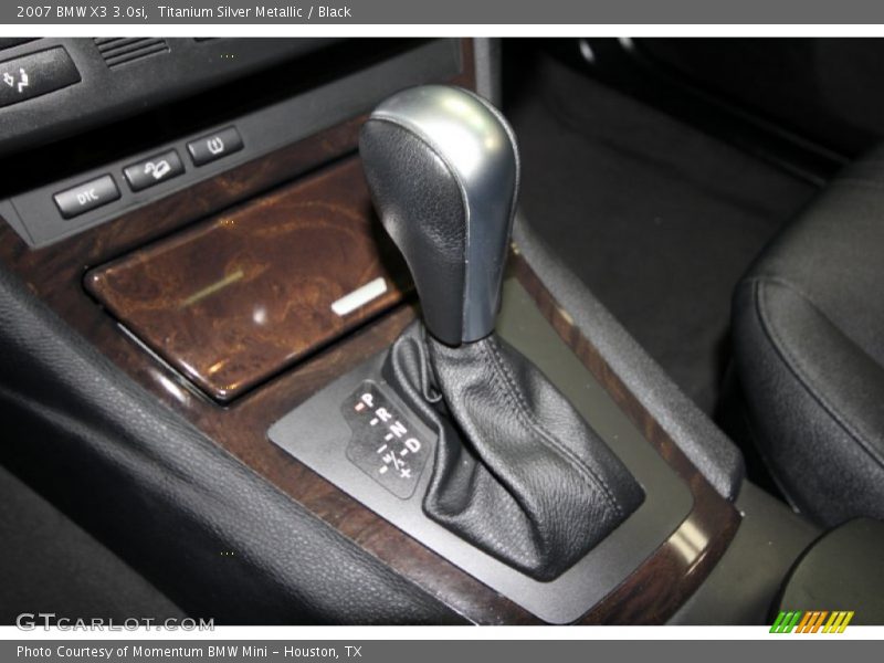 Titanium Silver Metallic / Black 2007 BMW X3 3.0si