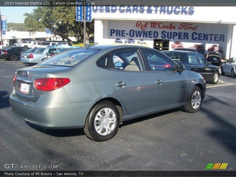Carbon Gray Mist / Gray 2010 Hyundai Elantra GLS