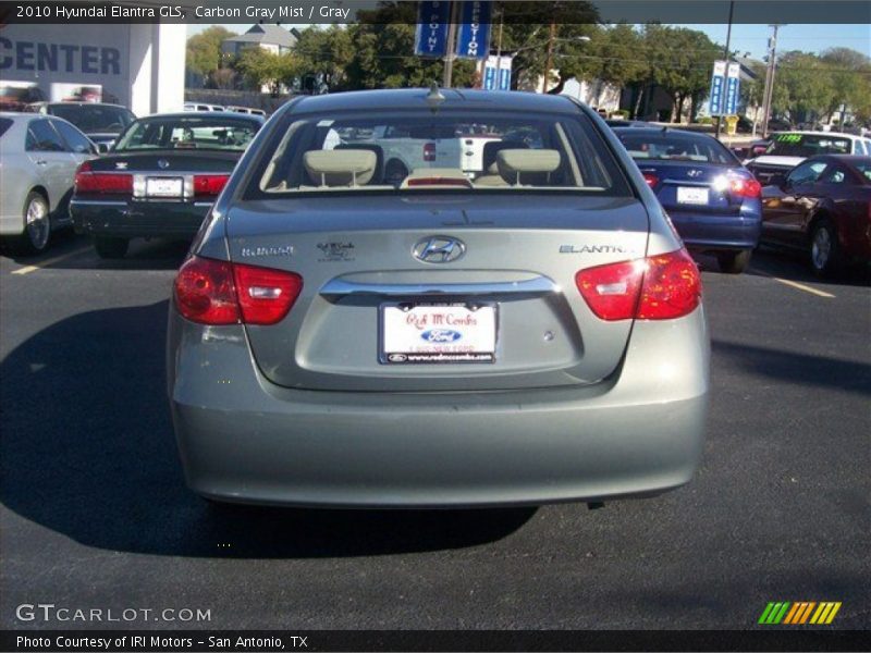 Carbon Gray Mist / Gray 2010 Hyundai Elantra GLS