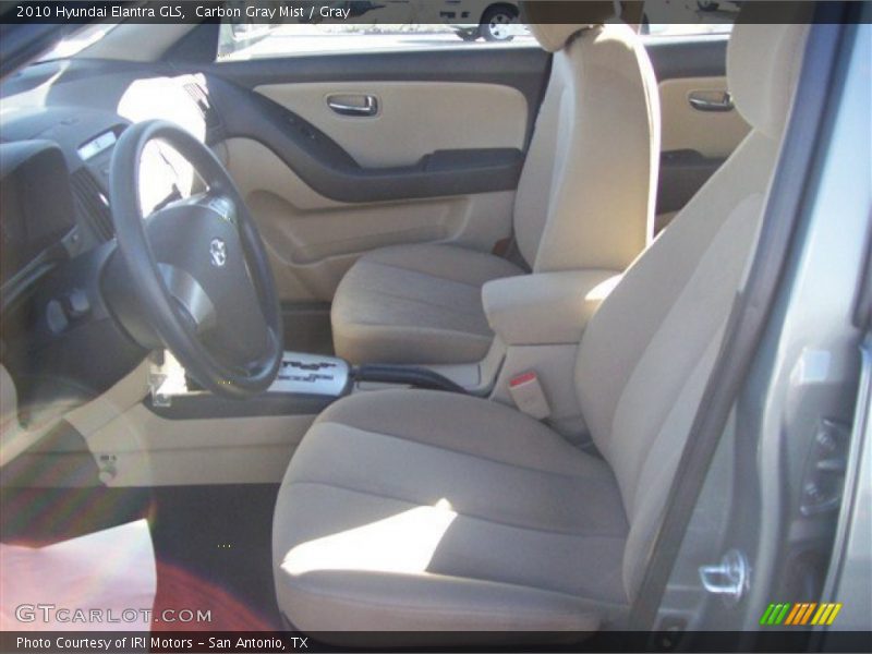 Carbon Gray Mist / Gray 2010 Hyundai Elantra GLS