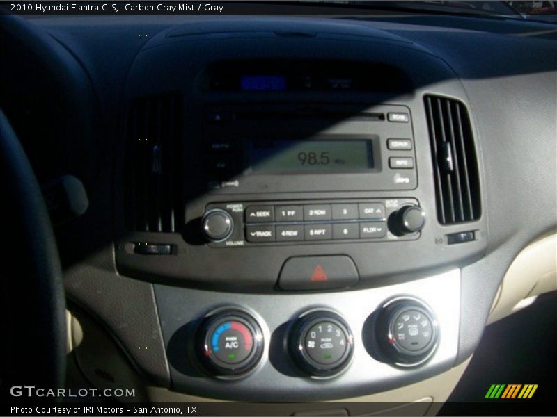 Carbon Gray Mist / Gray 2010 Hyundai Elantra GLS