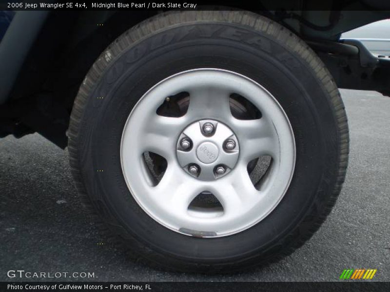 Midnight Blue Pearl / Dark Slate Gray 2006 Jeep Wrangler SE 4x4