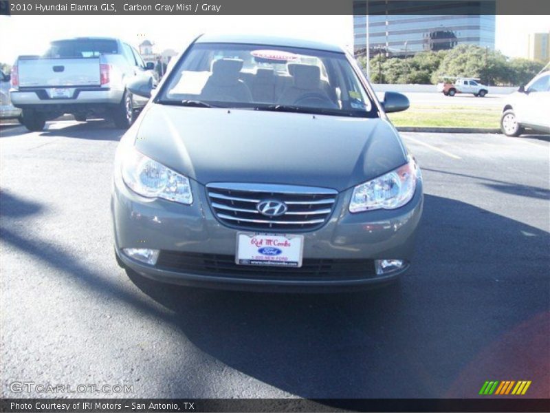 Carbon Gray Mist / Gray 2010 Hyundai Elantra GLS