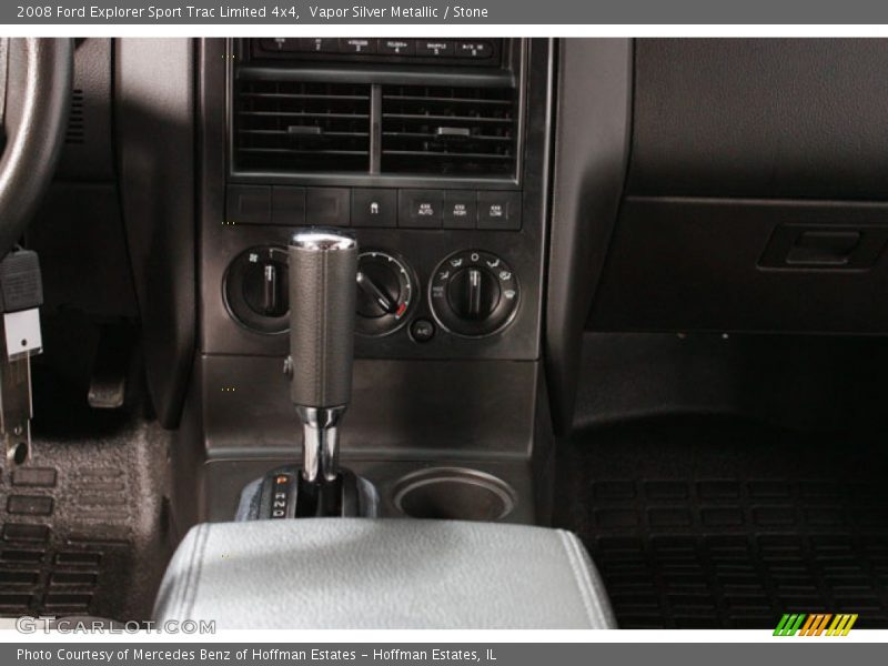 Vapor Silver Metallic / Stone 2008 Ford Explorer Sport Trac Limited 4x4