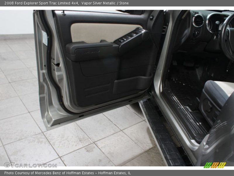 Vapor Silver Metallic / Stone 2008 Ford Explorer Sport Trac Limited 4x4