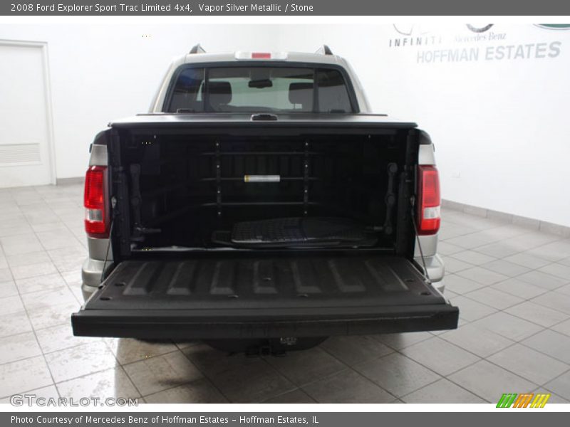 Vapor Silver Metallic / Stone 2008 Ford Explorer Sport Trac Limited 4x4