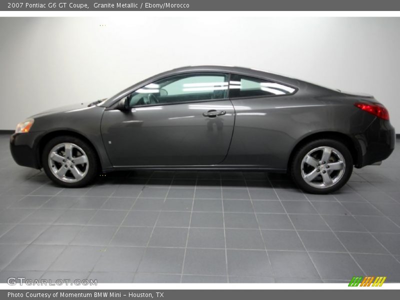 Granite Metallic / Ebony/Morocco 2007 Pontiac G6 GT Coupe