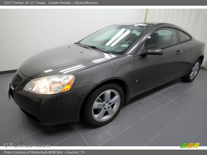 Granite Metallic / Ebony/Morocco 2007 Pontiac G6 GT Coupe