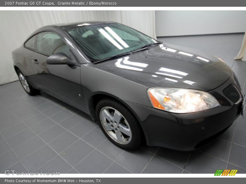 Granite Metallic / Ebony/Morocco 2007 Pontiac G6 GT Coupe