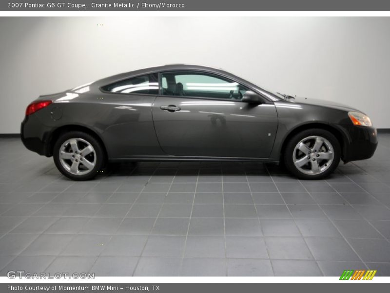 Granite Metallic / Ebony/Morocco 2007 Pontiac G6 GT Coupe