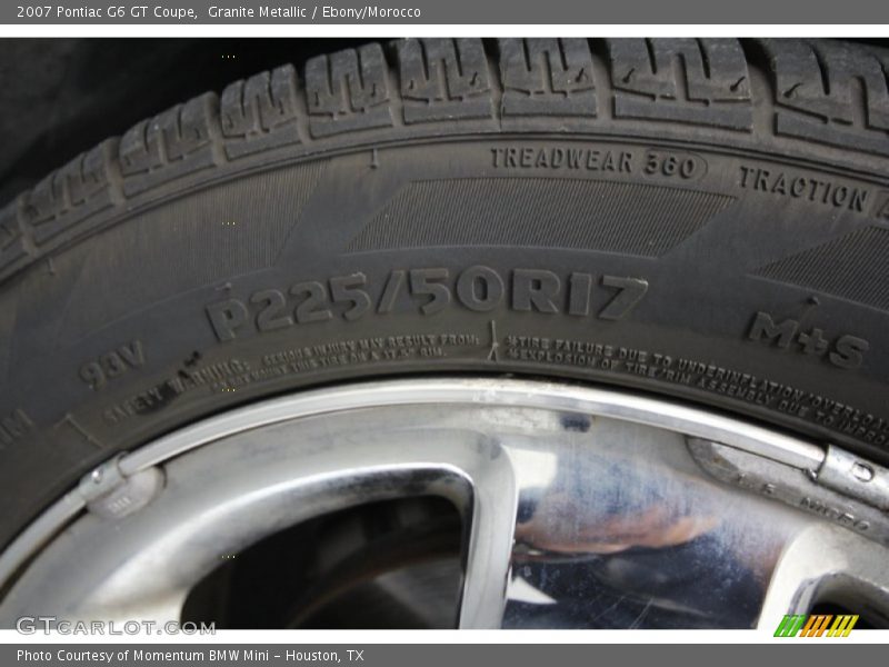 Granite Metallic / Ebony/Morocco 2007 Pontiac G6 GT Coupe