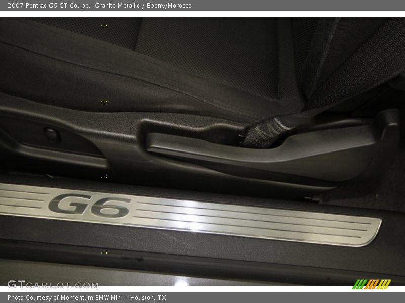Granite Metallic / Ebony/Morocco 2007 Pontiac G6 GT Coupe
