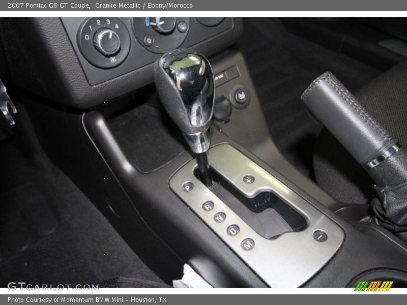 Granite Metallic / Ebony/Morocco 2007 Pontiac G6 GT Coupe