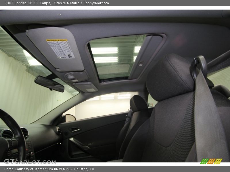 Granite Metallic / Ebony/Morocco 2007 Pontiac G6 GT Coupe
