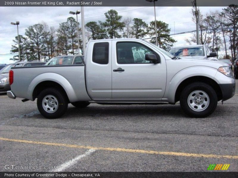 Radiant Silver / Steel 2009 Nissan Frontier XE King Cab