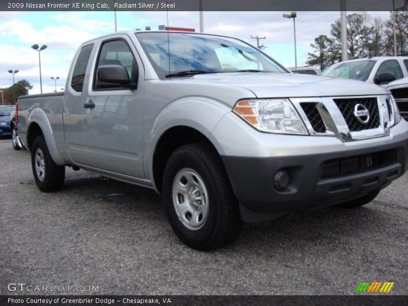 Radiant Silver / Steel 2009 Nissan Frontier XE King Cab