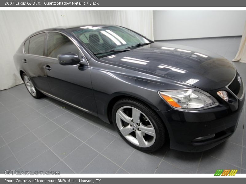 Quartz Shadow Metallic / Black 2007 Lexus GS 350