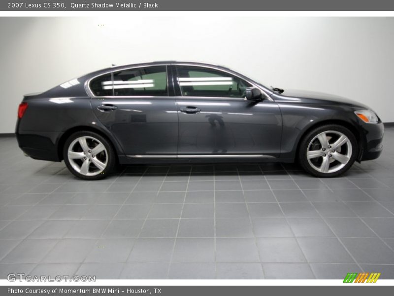 Quartz Shadow Metallic / Black 2007 Lexus GS 350