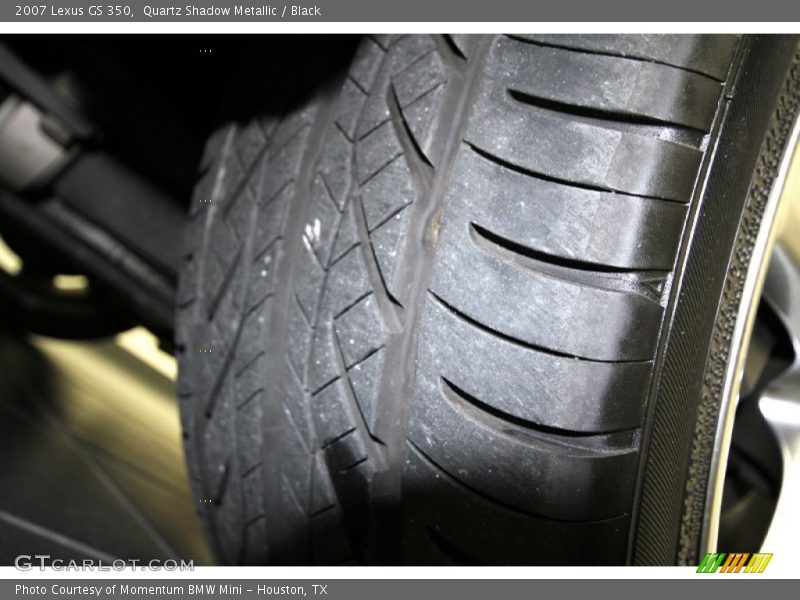 Quartz Shadow Metallic / Black 2007 Lexus GS 350