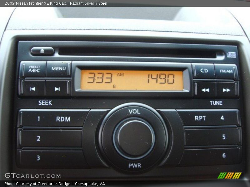 Radiant Silver / Steel 2009 Nissan Frontier XE King Cab