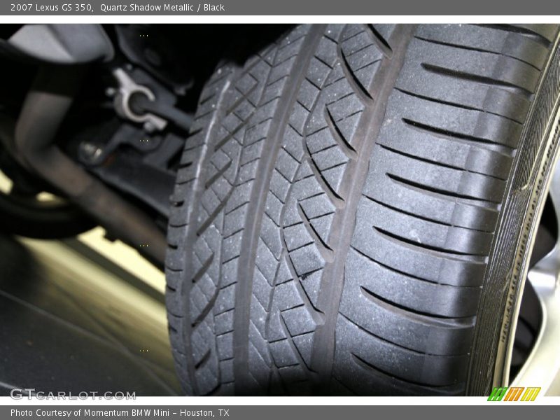 Quartz Shadow Metallic / Black 2007 Lexus GS 350