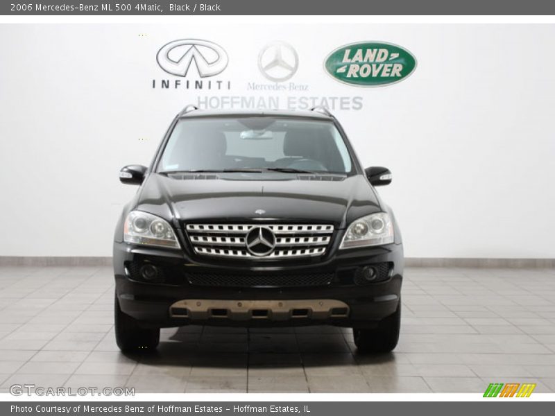Black / Black 2006 Mercedes-Benz ML 500 4Matic