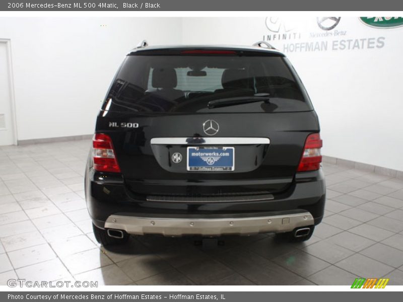 Black / Black 2006 Mercedes-Benz ML 500 4Matic