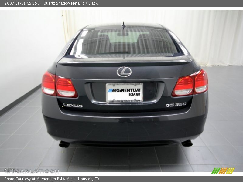 Quartz Shadow Metallic / Black 2007 Lexus GS 350