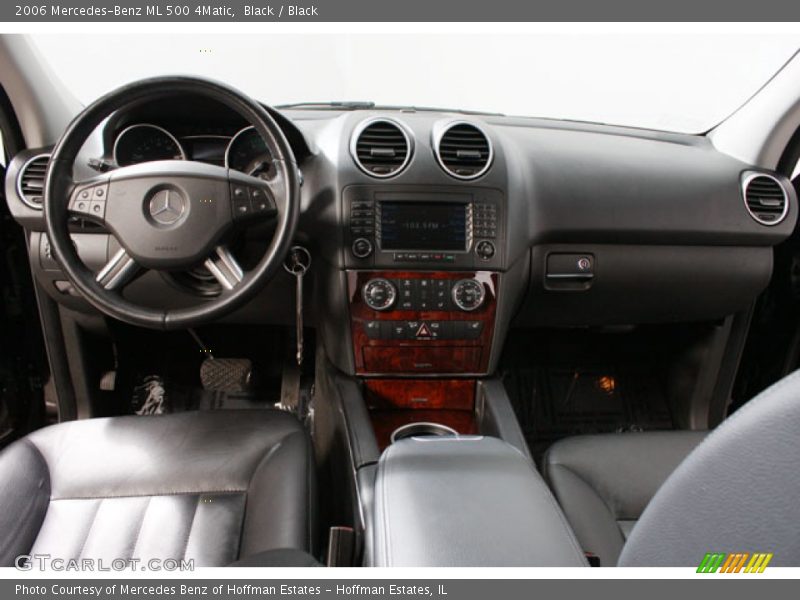 Black / Black 2006 Mercedes-Benz ML 500 4Matic